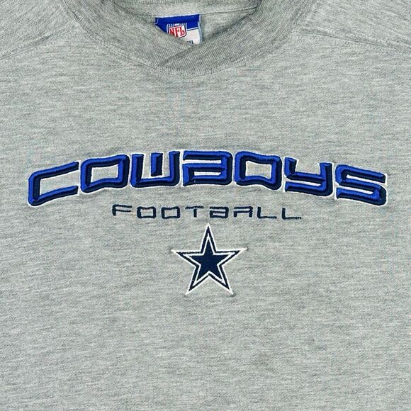 Vintage Y2K NFL Team Apparel / Reebok Dallas Cowboys Crew Neck Sweatshirt - Picture 2 of 9
